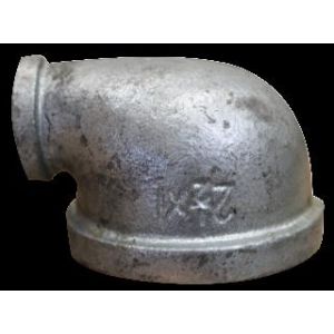 CODO REDUCIDO GALVANIZADO 2 1/2" X 1" INNACO