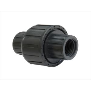 UNION UNIVERSAL DE POLIPROPILENO 3/4" CON ROSCA. LIBERTYPLAS