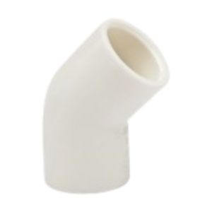 Codo 45° 3" SCH40 PVC presión agua fría Pavco