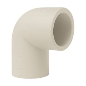 Codo 90° 4" SCH40 PVC presión agua fría Pavco
