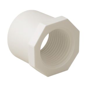 Buje reducción PVC agua fría roscado 1 1/2 x 3/4" Pavco