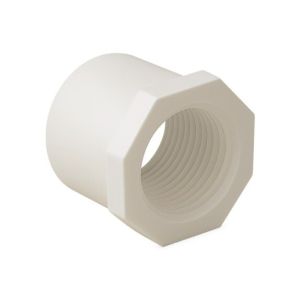 Buje reducción PVC agua fría roscado 3/4 x 1/2" Pavco