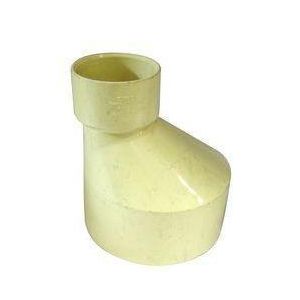 Reducción PVC agua servida 75 x 50 mm UM amarilla Tubrica