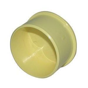 Tapón PVC 110 mm espiga UM amarillo Tubrica