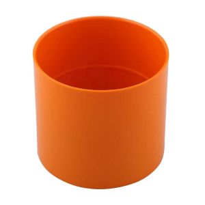 Unión PVC agua servida 110 mm cxc reforzada naranja Tubrica