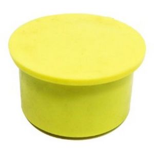 Tapón simple espiga sanitario PVC 50 mm UM amarillo Pavco