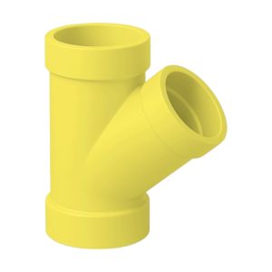 Yee PVC sanitario 75mm UM amarilla excxc Pavco