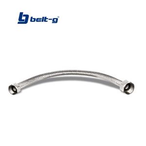 Canilla corrugada rigida malla acero 1/2 x 5/8" x 40 cm Belt-g