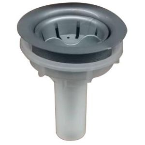 CESTA C/DESAGUE P/FREGADERO PVC GRIS. SPLACA