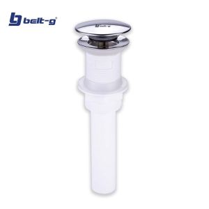 Desagüe para lavamanos acero plástico tipo clicker Belt-g