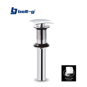 Desagüe square clicker para lavamanos cromado Belt-g