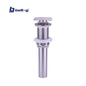 Desagüe square clicker para lavamanos brushed Belt-g