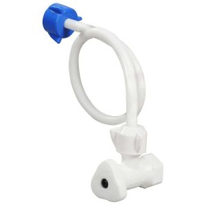 Juego de llave de arresto y canilla en PVC 1/2" x 5/8" x 40 cm PCP