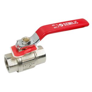 Llave de bola de hierro 3/4 x 3/4" Semilic