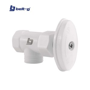 Llave estándar de arresto 1/2" x 1/2" blanca Belt-g