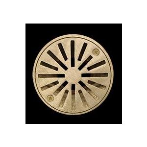 REJILLA ESTRELLA BRONCE C/CUELLO DE BRONCE 1 1/4" GCP