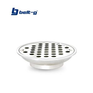 Rejilla estándar anticucaracha cromada pesada 1 1/2" Belt-g