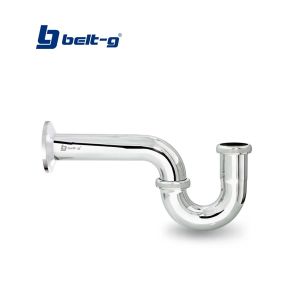 Sifón para fregadero metálico 1 1/2" con rosca Belt-g
