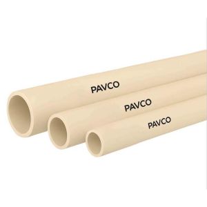 Tubo CPVC presión agua caliente 3/4" x 3 m ASTM Pavco