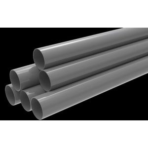 TUBO AGUA FRIA PVC 1 1/2" X 6M INPLAVEN