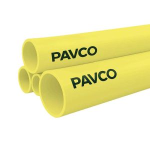 Tubolight PVC sanitario 110 mm x 3 m UM amarillo ASTM Pavco