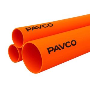 Tubo PVC sanitario 75 x 3,2 mm x 3 m UM reforzado naranja ASTM Pavco