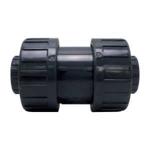 Válvula check PVC doble unión universal para soldar 3/4" Tubrica