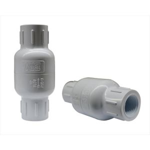 VALVULA CHECK PVC 1/2" ROSCAR. WEQUP