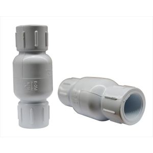 VALVULA CHECK PVC 3/4" ROSCAR. WEQUP