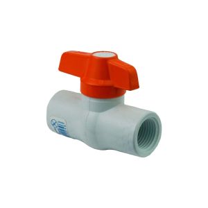 Llave de bola liviana PVC para roscar 1/2" PCP