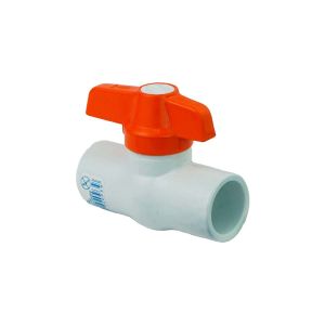 Llave de bola liviana PVC para soldar 1/2" PCP