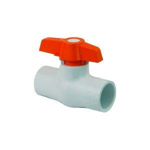 Llave de bola liviana PVC para soldar 3/4" PCP