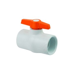 Llave de bola liviana PVC para roscar 2" PCP