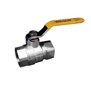 LLAVE DE BOLA BRONCE 3/4". WEQUP