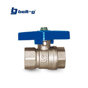 Llave de bola mariposa 1/2" cromada Belt-g