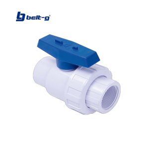 Llave de bola PVC unión universal y roscar 1 1/2" Belt-g
