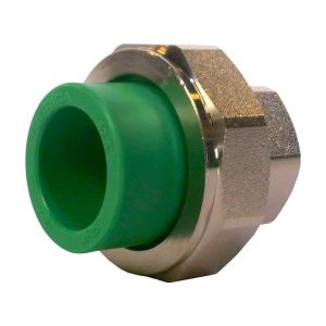 Unión hembra PPR 50 mm x 1 1/2" Tubrica