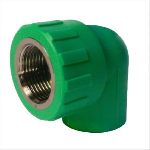 Codo 90° PPR hembra 32 mm x 3/4" Tubrica