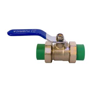 Llave de bola PPR doble unión universal 32 mm Tubrica