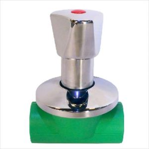 Llave de bola PPR con manilla cromada 20 mm Tubrica