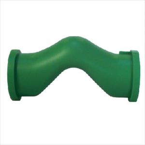 Sobrepaso corto liso PPR 20 mm Tubrica