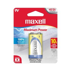 Pila alcalina 9 v Maxell