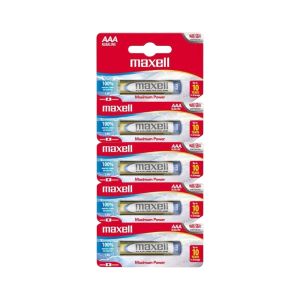 Pila alcalina AAA 5 unidades Maxell
