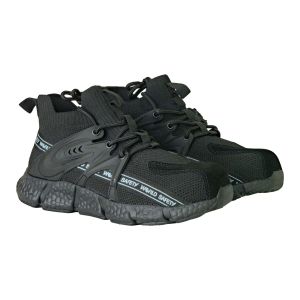 Bota de seguridad supervisor deportiva tipo media negra talla 38 World safety