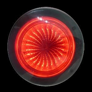 LAMPARA DE SEÑAL TIPO ESPEJO CON 24 LEDS ROJA. PROPULSA