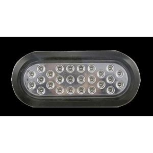 LAMPARA TRASERA OVALADA 26 LEDS BLANCA. PROPULSA
