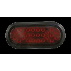 LAMPARA TRASERA OVALADA 26 LEDS ROJA. PROPULSA