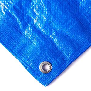 Lona plastica tarpaulin 3 x 4 m azul Trical